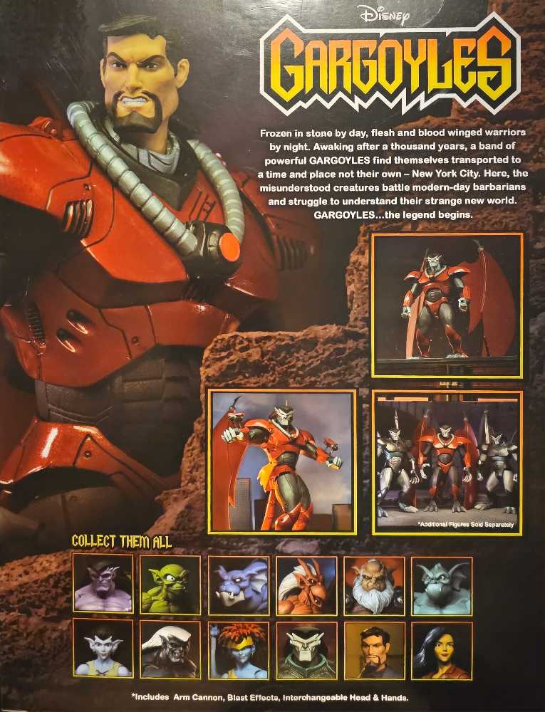 Gargoyles: Armored Xanatos - Neca (Disney Gargoyles) action figure collectible [Barcode 634482345078] - Main Image 3