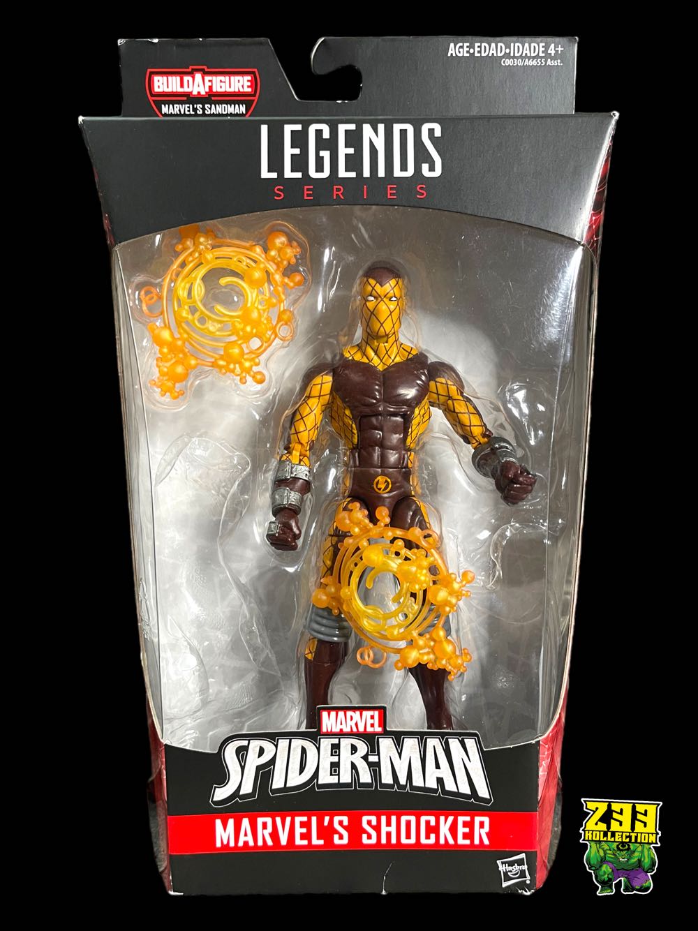 Marvel Legends (2011-????) (25x07B) Shocker I - Hasbro (Marvel Legends Sandman BAF Series) action figure collectible - Main Image 3