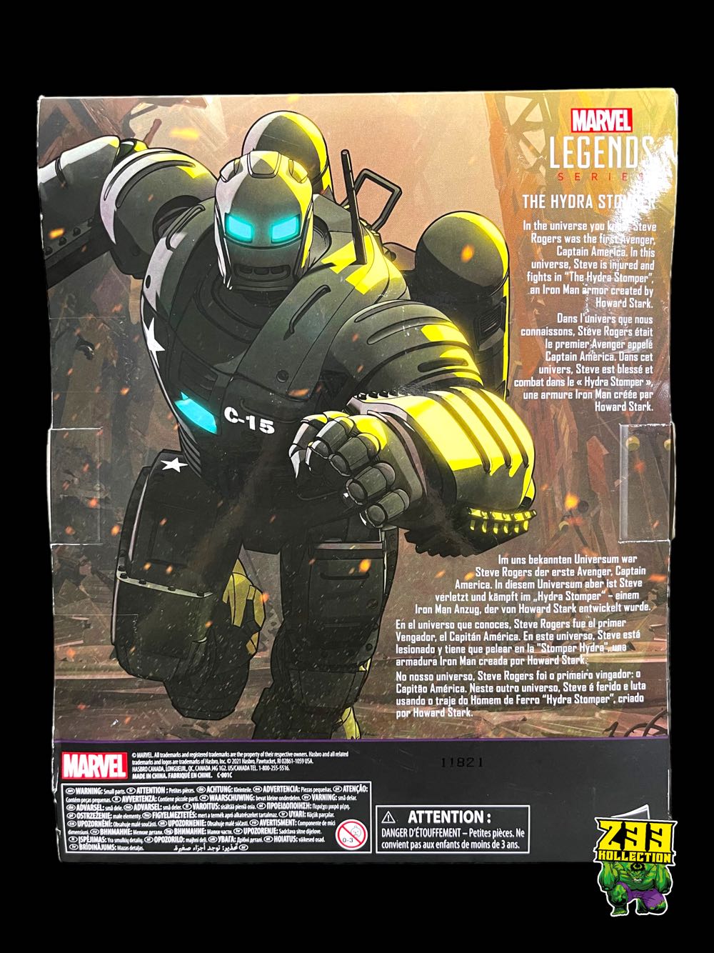 Marvel Legends (2011-????) (D1x17) Hydra Stomper - Hasbro (Marvel Legends Deluxe Series) action figure collectible - Main Image 4