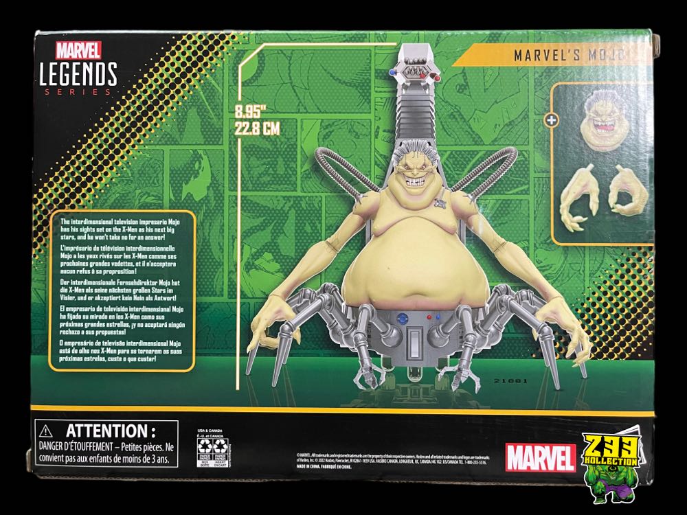 Marvel Legends (2011-????) (D1x22) MOJO - Hasbro (Marvel Legends Deluxe Series) action figure collectible - Main Image 4