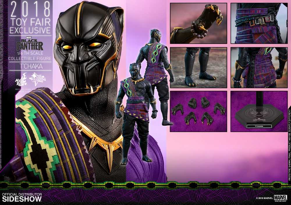 Black Panther - Hot Toys (T’Chaka) action figure collectible - Main Image 2