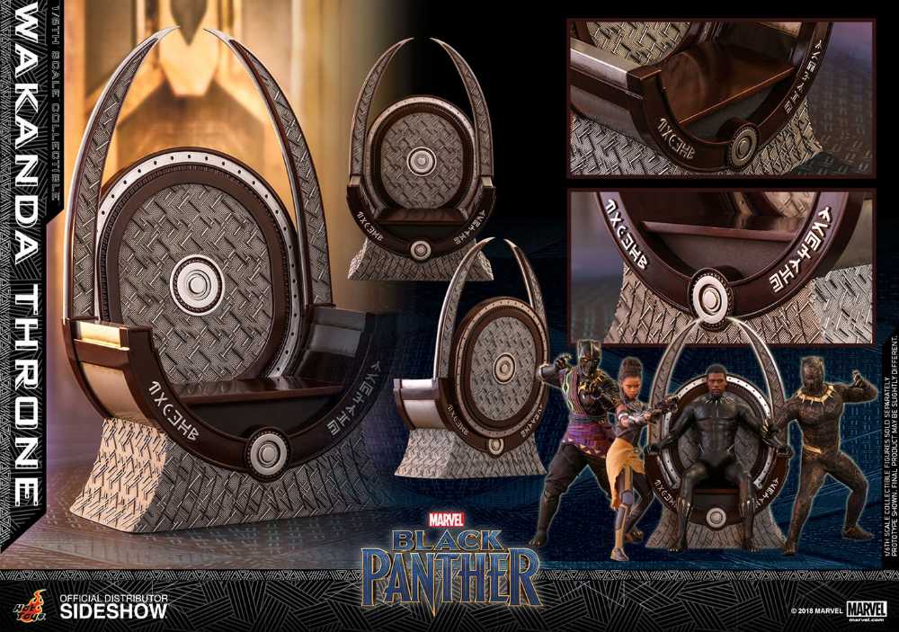Black Panther - Hot Toys (Wakanda Throne) action figure collectible - Main Image 2