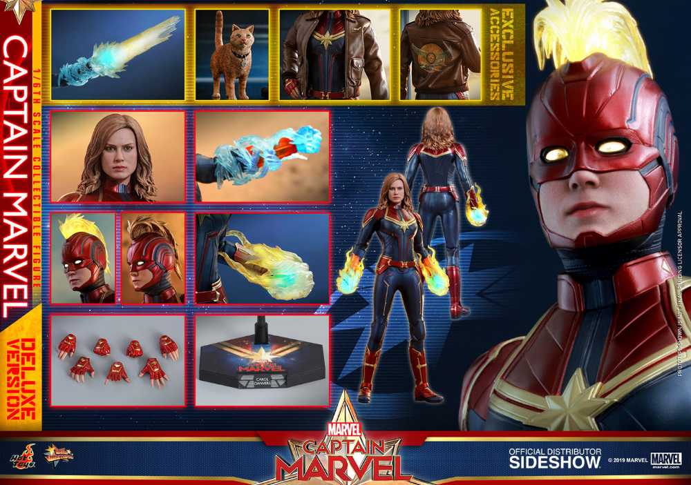 Captain Marvel - Hot Toys (Captain Marvel) action figure collectible - Main Image 2