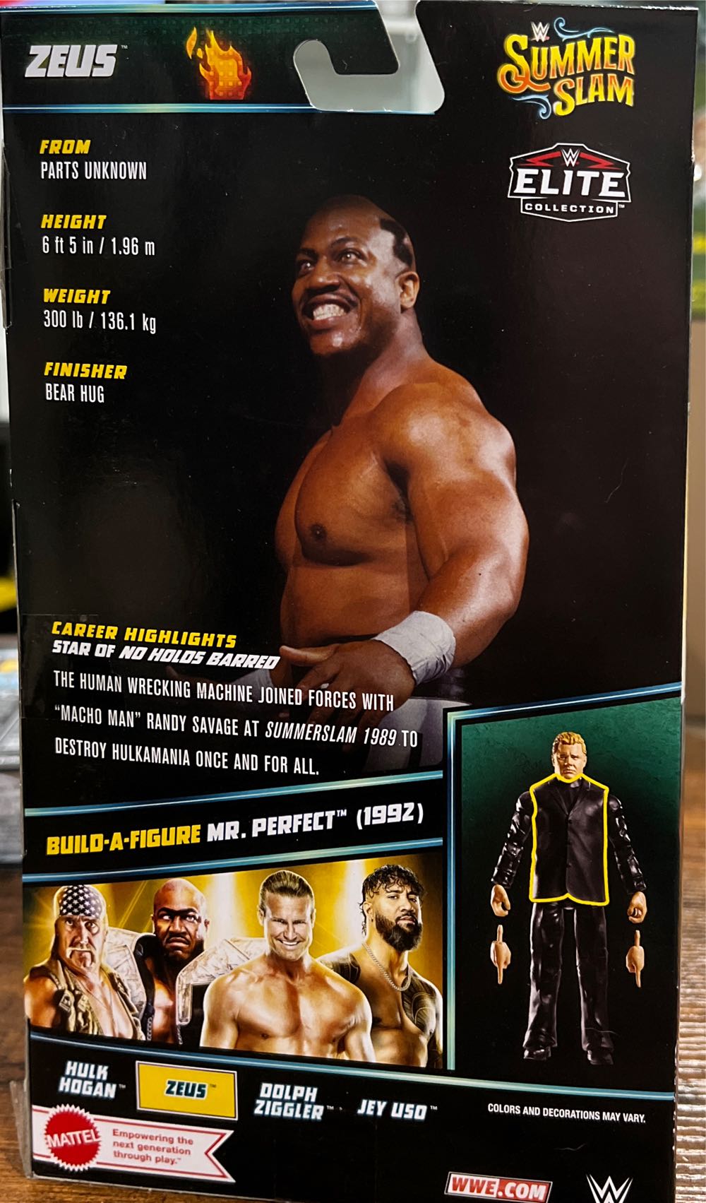 Zeus - Mattel Wwe (WWE) action figure collectible - Main Image 2