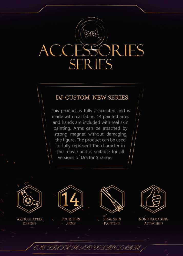 Avengers: Infinity War - DJ-Custom (Doctor Strange Accessories) action figure collectible - Main Image 2