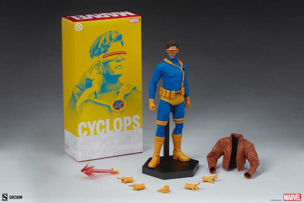 X-Men - Sideshow Collectibles (Cyclops) action figure collectible - Main Image 2