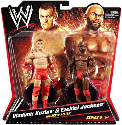 Vladimir Kozlov - Mattel (WWE Basic Battle Packs Series 6 Vladimir Kozlov & Ezekiel Jackson) action figure collectible - Main Image 2