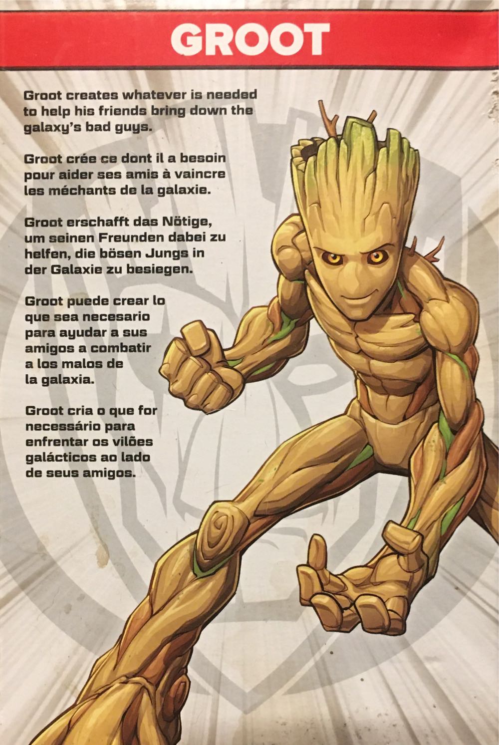 Marvel F0778/F0721: Groot - Hasbro (MARVEL) action figure collectible [Barcode 430001533076] - Main Image 2
