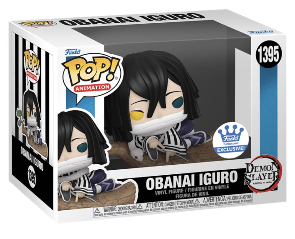 Obanai Iguro - Demon Slayer Funko Pops (Demon Slayer: Kimetsu no Yaiba) action figure collectible [Barcode 889698734363] - Main Image 2