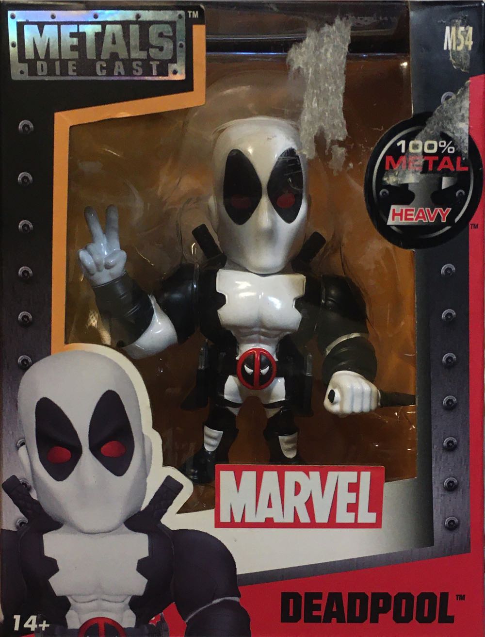 Metalfigs M54: Deadpool - Jada Toys (MARVEL) action figure collectible [Barcode 801310978139] - Main Image 2