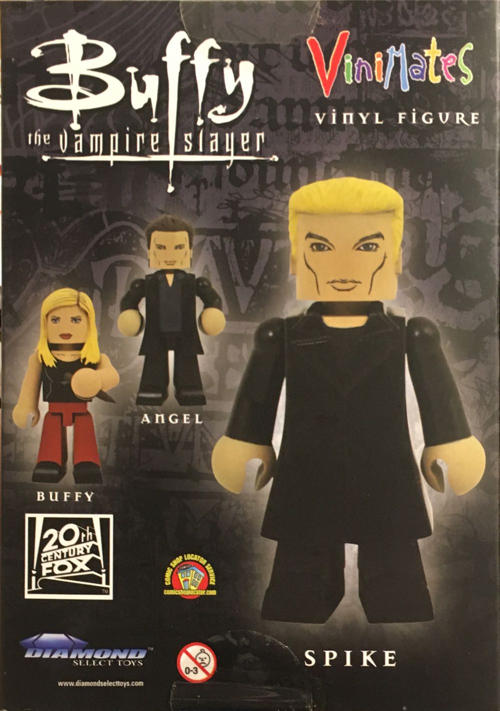Buffy The Vampire Slayer Vinimate: Spike - Diamond Select (Buffy The Vampire Slayer) action figure collectible [Barcode 699788840238] - Main Image 3