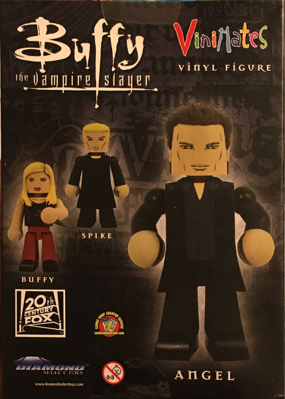 Buffy The Vampire Slayer Vinimate: Angel - Diamond Select (Buffy The Vampire Slayer) action figure collectible [Barcode 699788840214] - Main Image 4