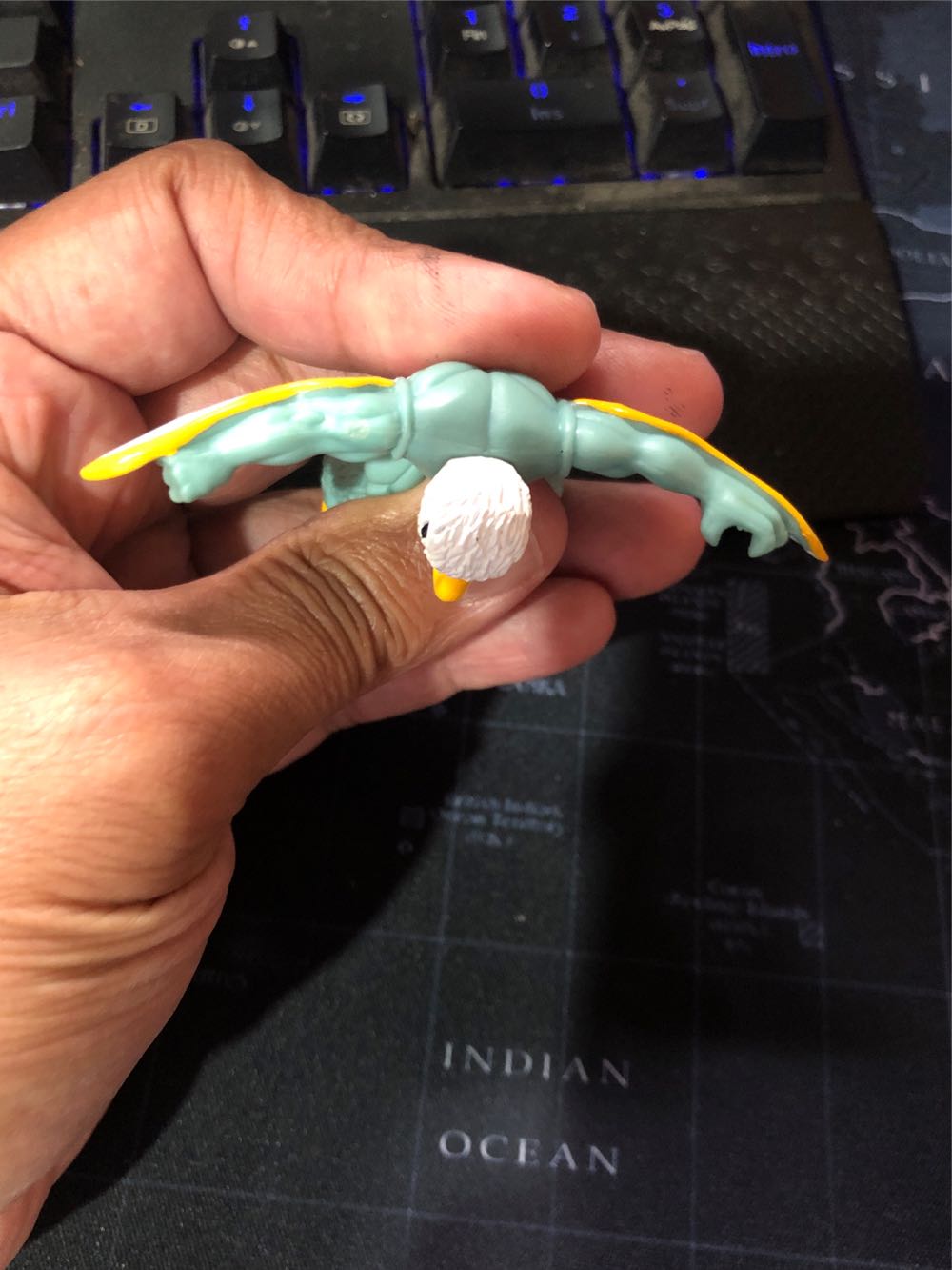 El Guardian Solitario - Gormiti (Celeste) action figure collectible - Main Image 3