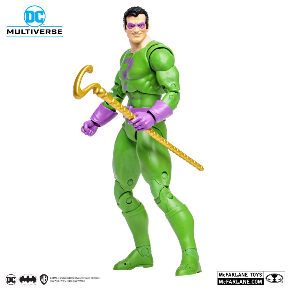 The Riddler - McFarlane Toys (DC Multiverse) action figure collectible [Barcode 787926170269] - Main Image 4