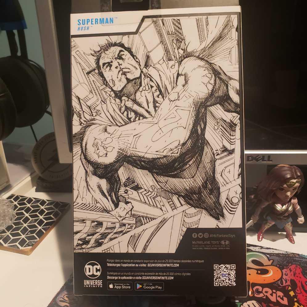 Superman (Hush) DC Multiverse - McFarlane Toys (Superman) action figure collectible [Barcode 787926152890] - Main Image 2