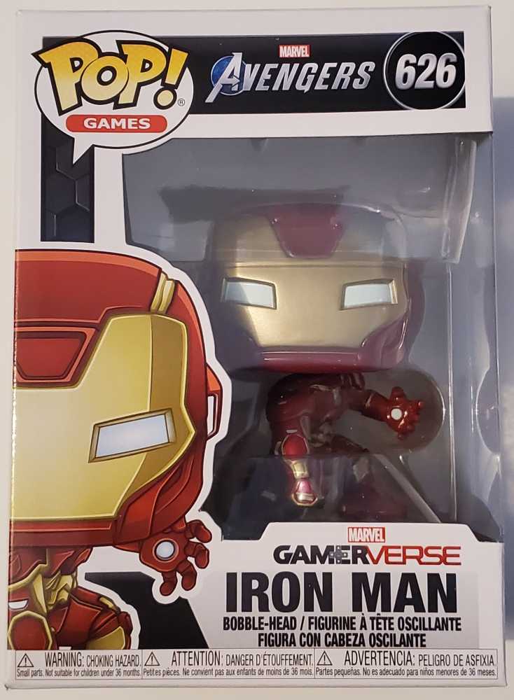 Iron Man #626 - Marvel: Avengers Gamerverse - Funko (Funko Pop! Games) action figure collectible [Barcode 889698477567] - Main Image 2