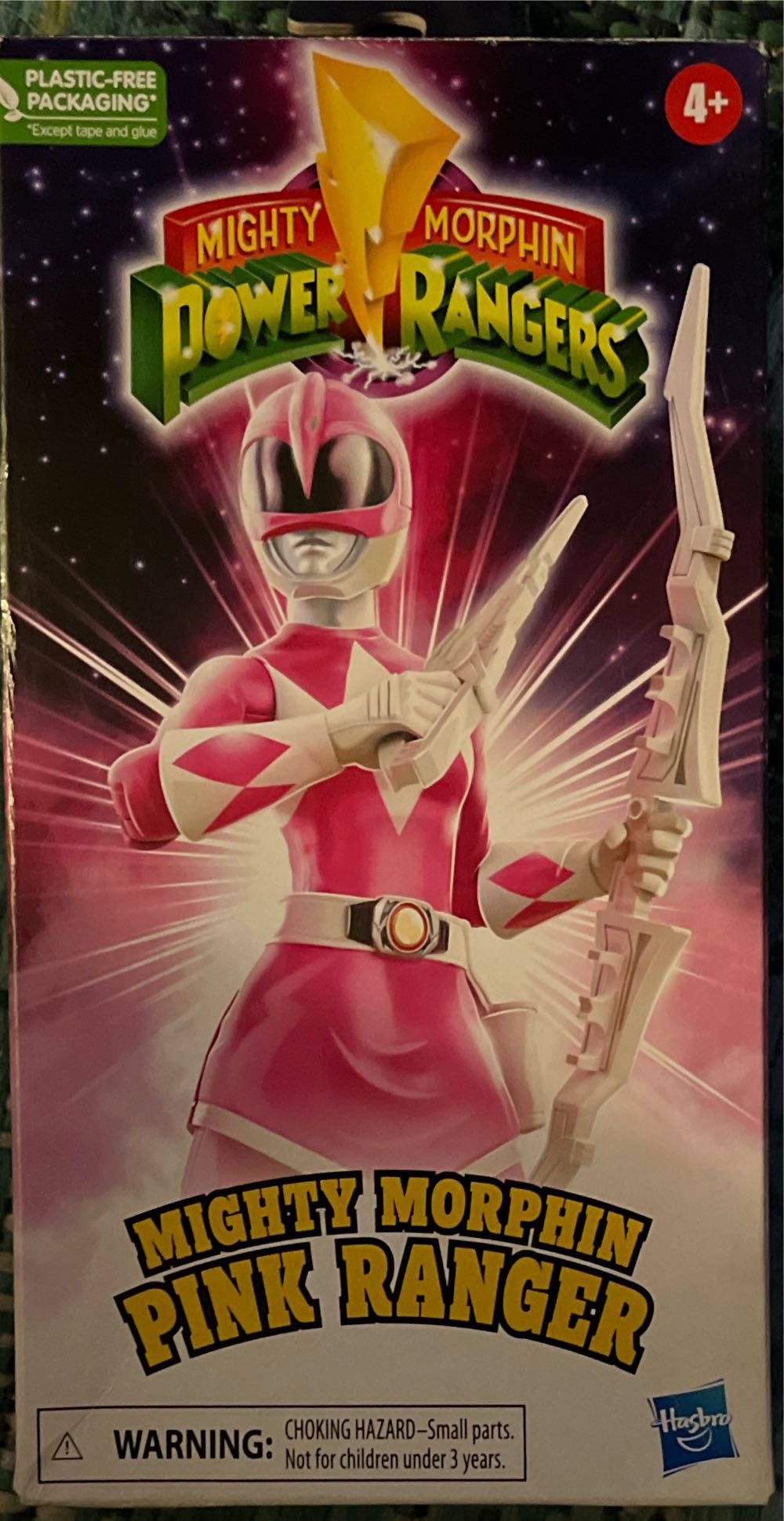 Power Rangers- Pink Ranger VHS - Hasbro (Mighty Morphin Power Rangers) action figure collectible [Barcode 5010996152206] - Main Image 3