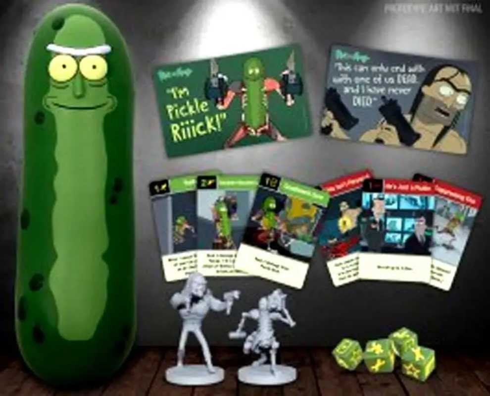 Rick & Morty: The Pickle Rick Game  action figure collectible [Barcode 814552027084] - Main Image 3