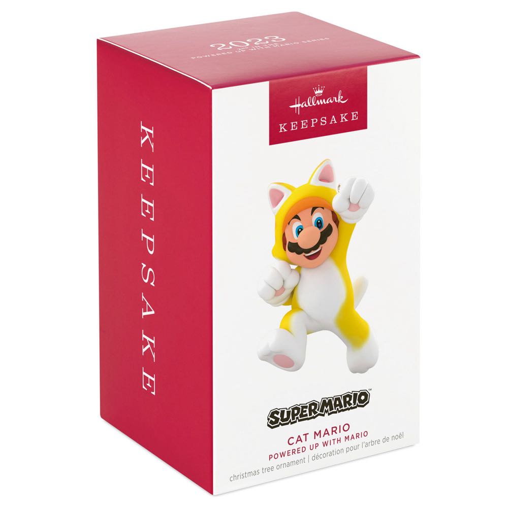 Cat Mario - Powered Up with Mario - Super Mario - Hallmark Keepsake Ornaments (Hallmark Keepsake) action figure collectible [Barcode 763795808021] - Main Image 3