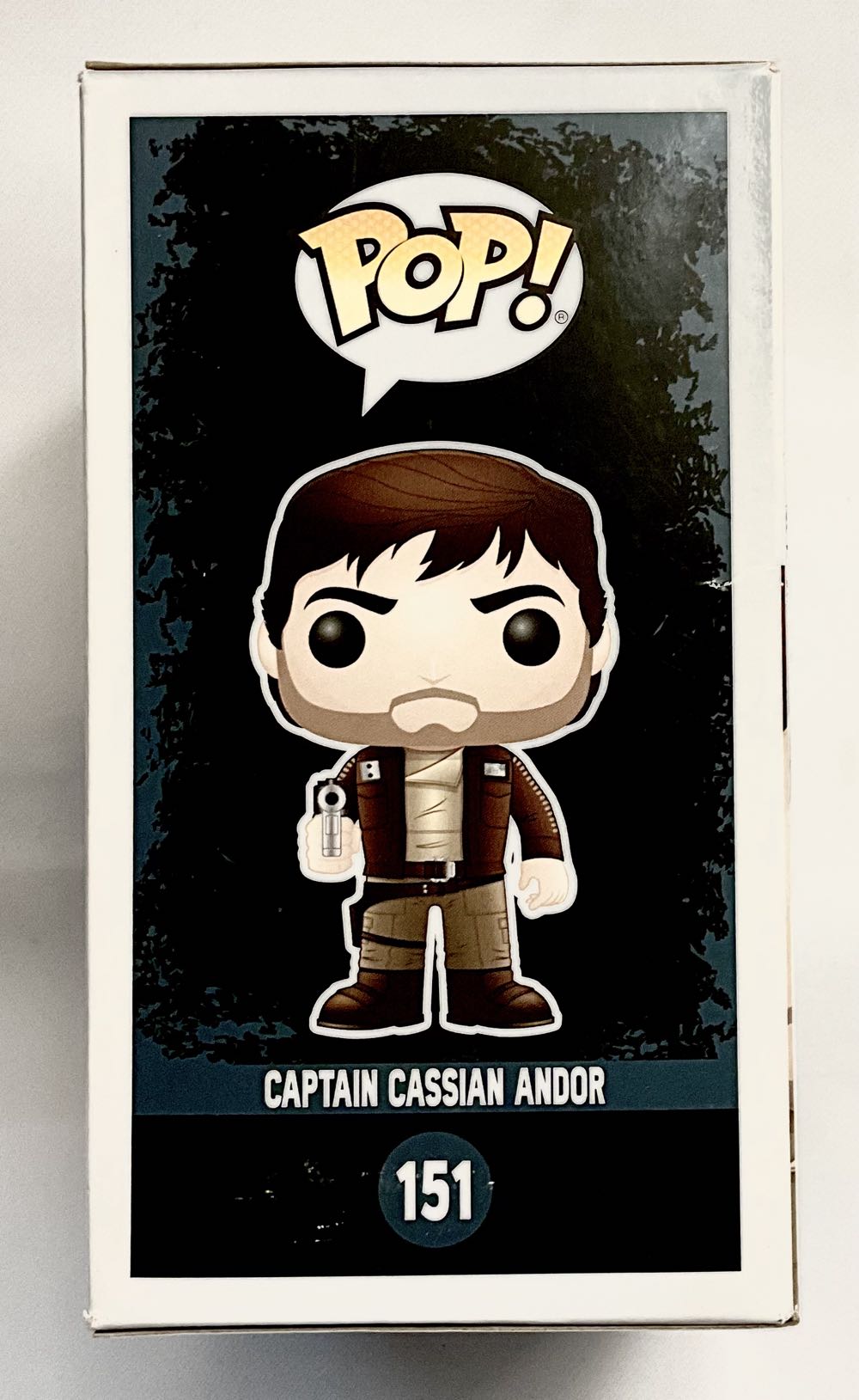 Captain Cassian Andor  (Funko Pop) action figure collectible [Barcode 889698104517] - Main Image 3