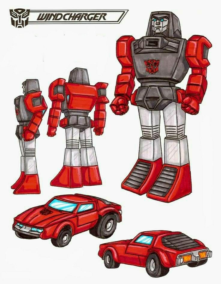 WindCharger - Hasbro (@) (Transfomers) action figure collectible - Main Image 2