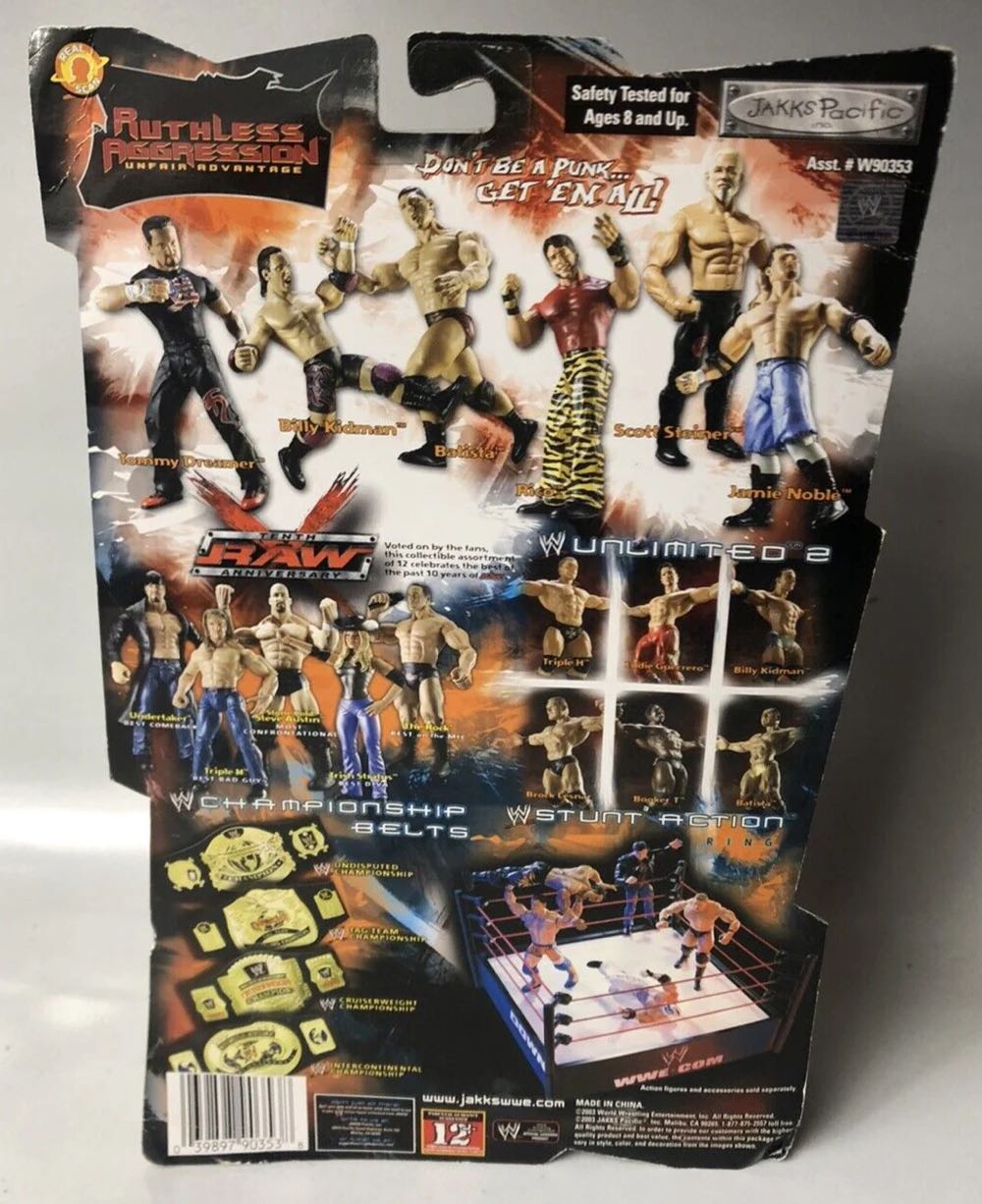 Rico (Constantino) - Jakks Pacific (WWE Ruthless Aggression Series 2) action figure collectible [Barcode 039897903538] - Main Image 2