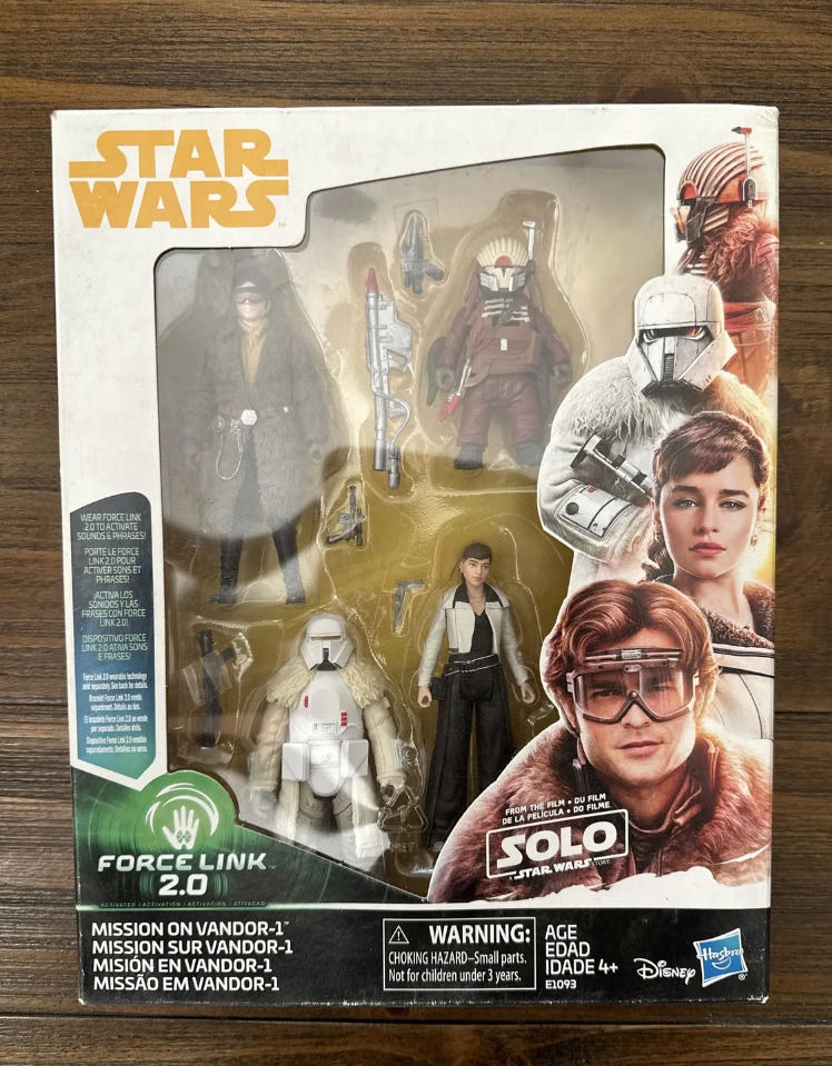 Qi’ra (Mission On Vandor-1 4 Pack) Solo Force Link 2.0 - Hasbro (Solo: A Star Wars Story) action figure collectible - Main Image 4