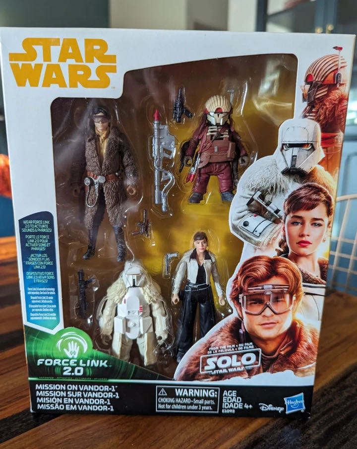 Han Solo (Mission On Vandor-1) Solo Force Link 2.0 - Hasbro (Solo: A Star Wars Story) action figure collectible - Main Image 4