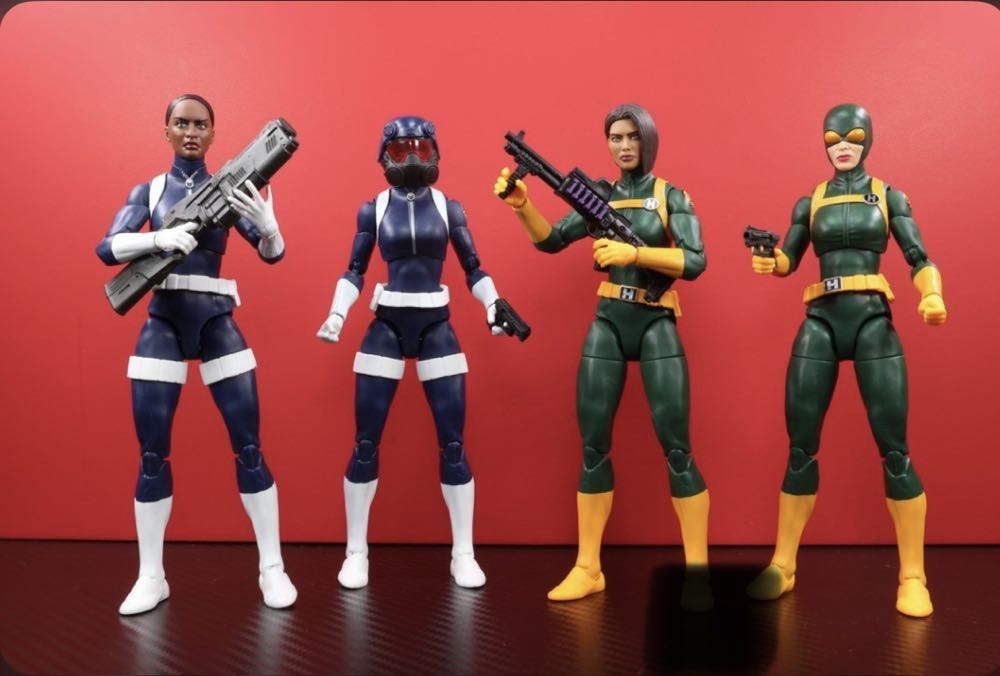 S.H.I.E.L.D. Agent Trooper (Female) & Hydra Trooper (Female) - Hasbro Marvel Legends (Marvel Legends) action figure collectible [Barcode 5010996146052] - Main Image 4