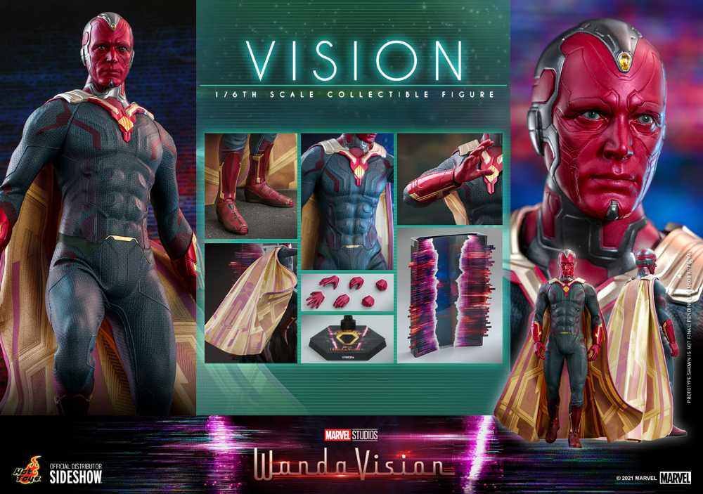 WandaVision - Hot Toys (Vision) action figure collectible - Main Image 2