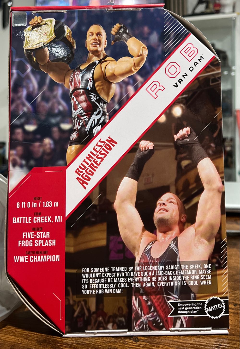 Rob Van Dam - Mattel Wwe (WWE) action figure collectible - Main Image 2