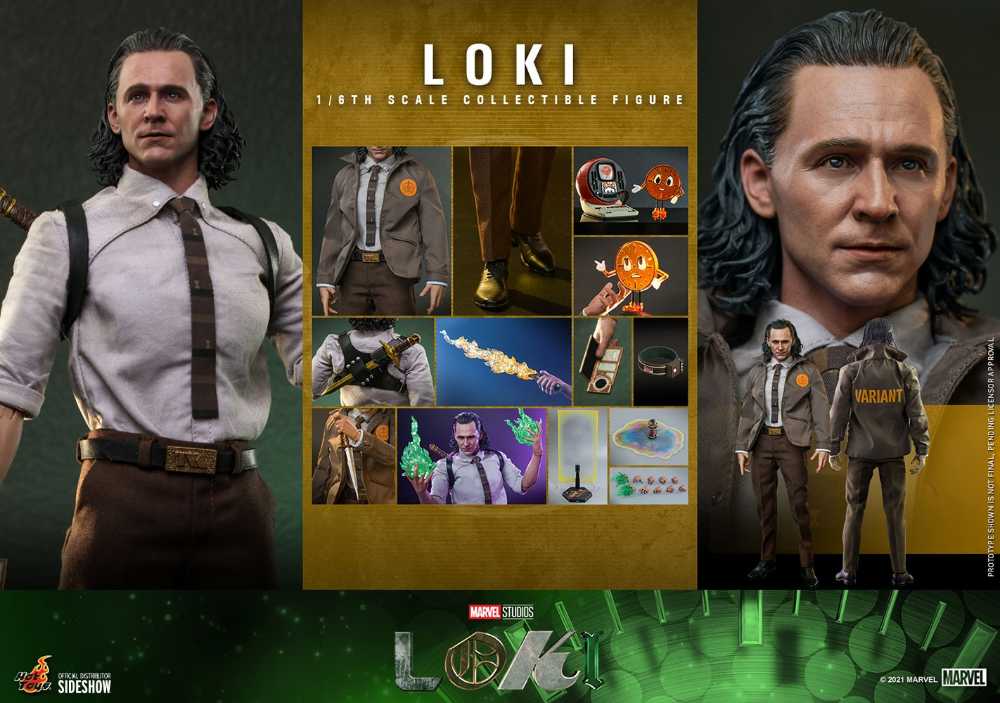 Loki - Hot Toys (Loki) action figure collectible - Main Image 2