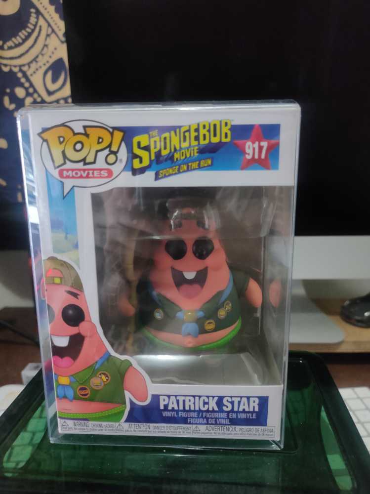 Funko Pop: Patrick Star #917 - Funko (Funko Pop! Movies) action figure collectible [Barcode 889698471633] - Main Image 2