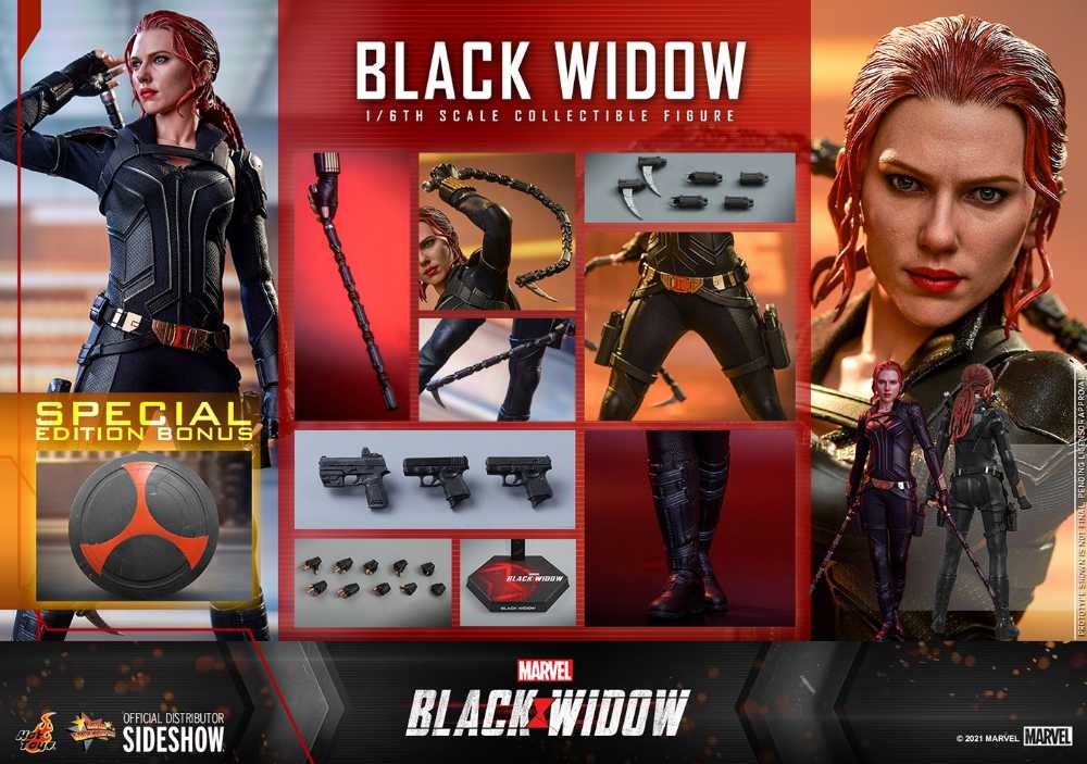 Black Widow - Hot Toys (Black Widow) action figure collectible - Main Image 2