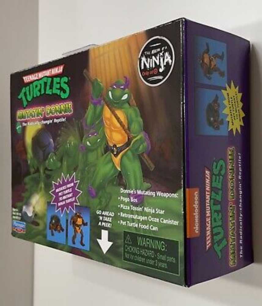 Donnie (Mutatin’) - Playmates (Teenage Mutant Ninja Turtles) action figure collectible [Barcode 043377811572] - Main Image 3