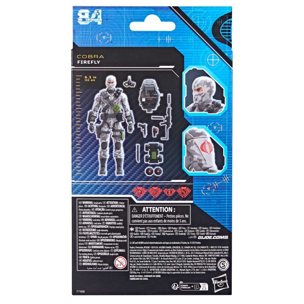 G.I.Joe Classified - #84 Firefly - Hasbro (G.I. Joe) action figure collectible [Barcode 5010996116215] - Main Image 2