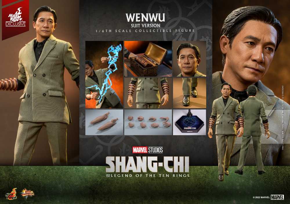 Shang-Chi and the Legend of the Ten Rings - Hot Toys (Wenwu (Suit Version)) action figure collectible - Main Image 2