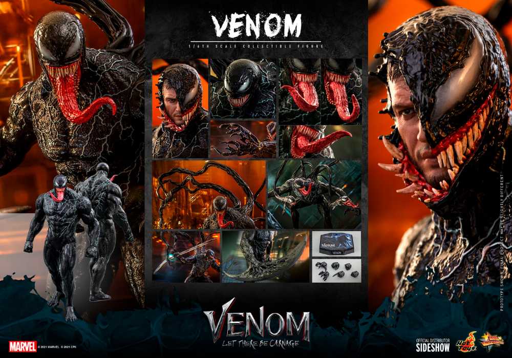 Venom: Let There Be Carnage - Hot Toys (Venom) action figure collectible - Main Image 2