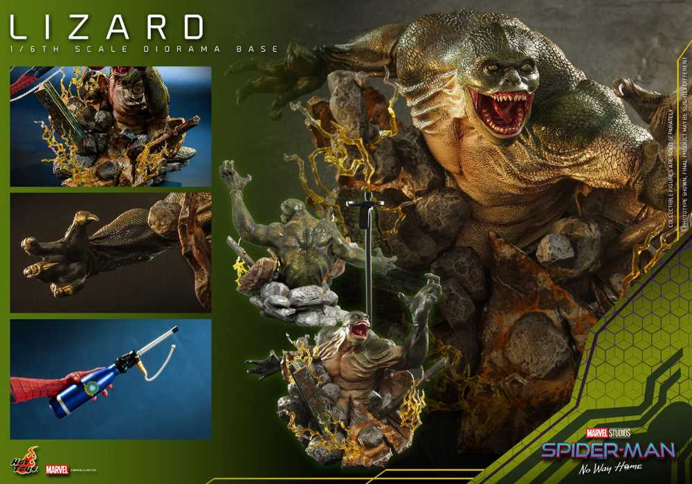Spider-Man: No Way Home - Hot Toys (Lizard (Diorama Base)) action figure collectible - Main Image 2