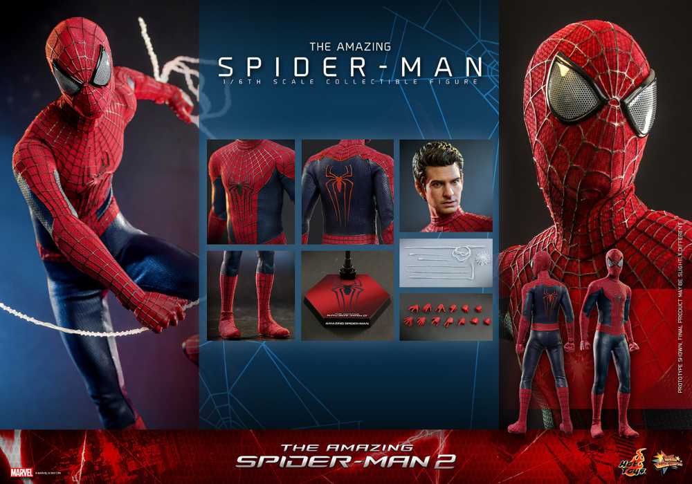 Spider-Man: No Way Home - Hot Toys (Amazing Spider-Man) action figure collectible - Main Image 2
