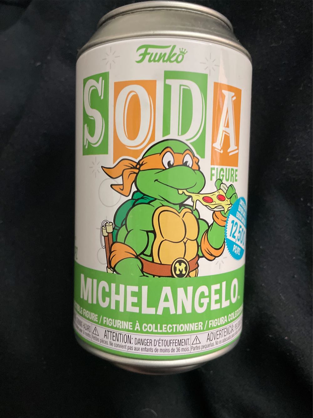 Funko Soda Chase Michelangelo (TMNT) - Funko (Funko Soda) action figure collectible [Barcode 889698509183] - Main Image 2