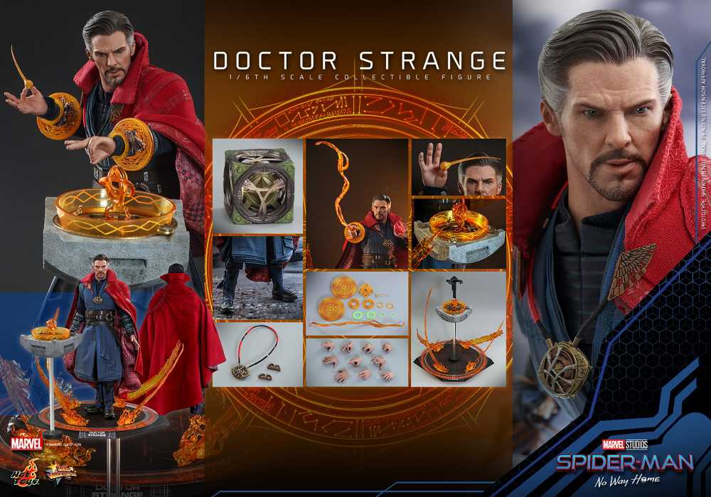 Spider-Man: No Way Home - Hot Toys (Doctor Strange) action figure collectible - Main Image 2