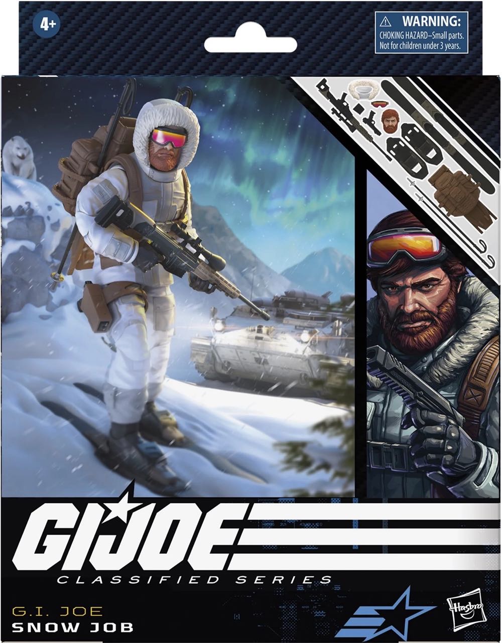 #67 Snow Job - Hasbro (G.I. Joe) action figure collectible [Barcode 5010996111371] - Main Image 5