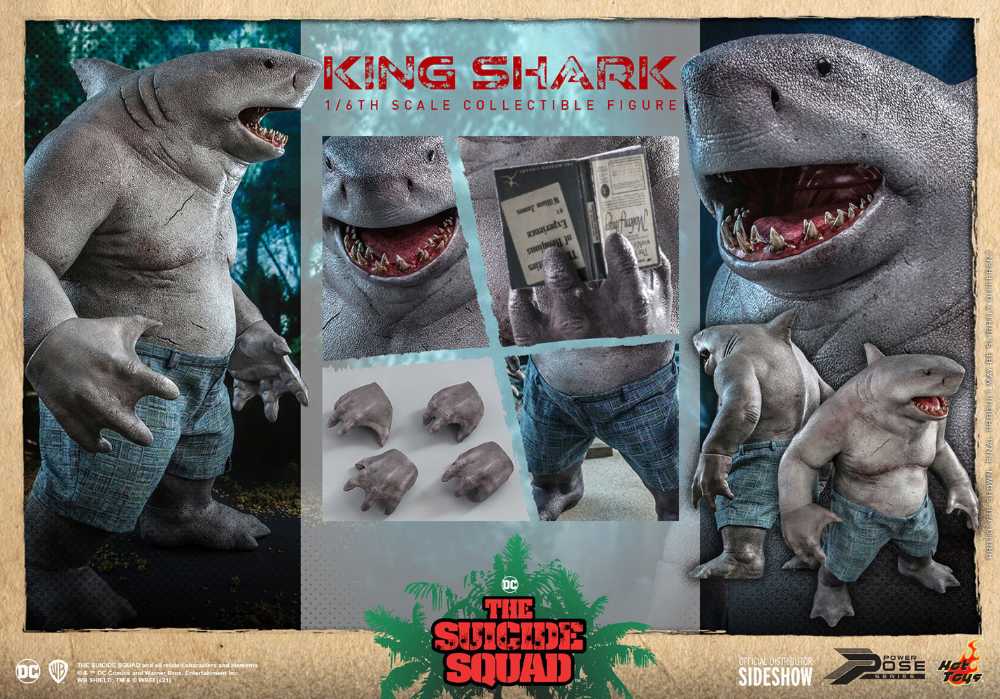 The Suicide Squad - Hot Toys (King Shark) action figure collectible - Main Image 2