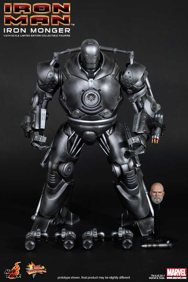 Iron Man - Hot Toys (Iron Monger) action figure collectible - Main Image 2