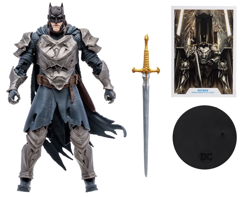 Batman - McFarlane Toys (Dark Knights of Steel) action figure collectible [Barcode 787926170115] - Main Image 4