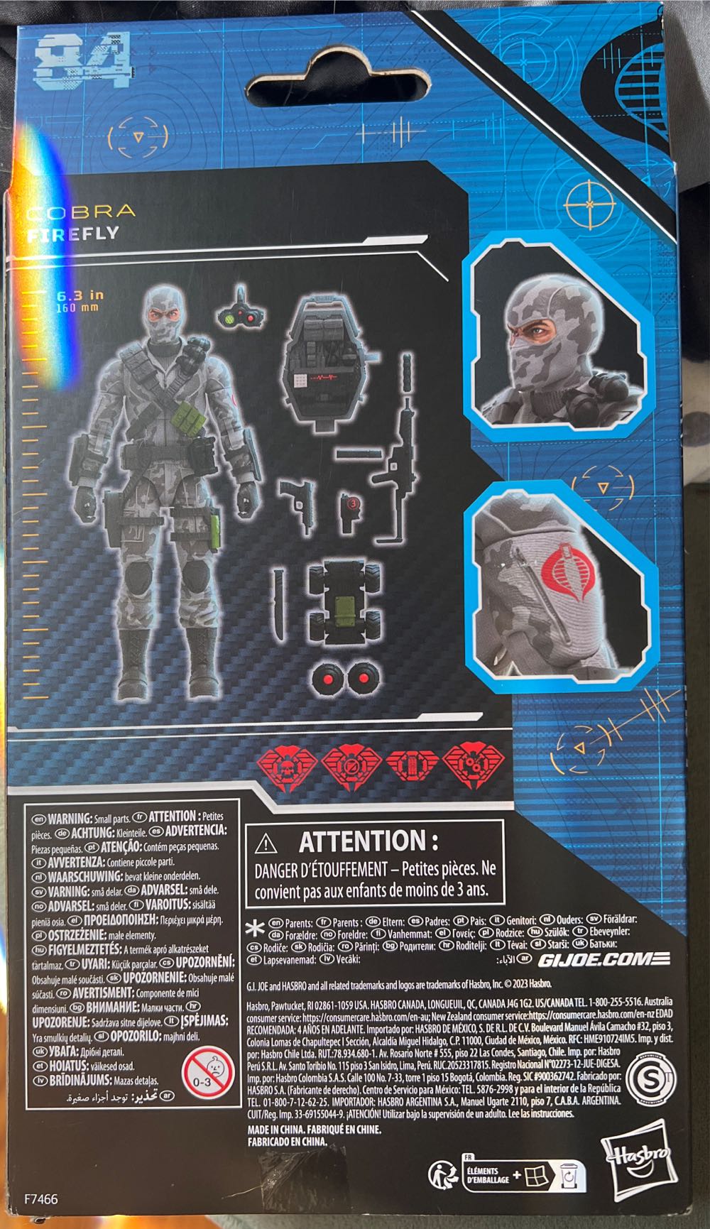 Firefly - #84 - Hasbro (Cobra: The Enemy) action figure collectible [Barcode 5010996116215] - Main Image 2