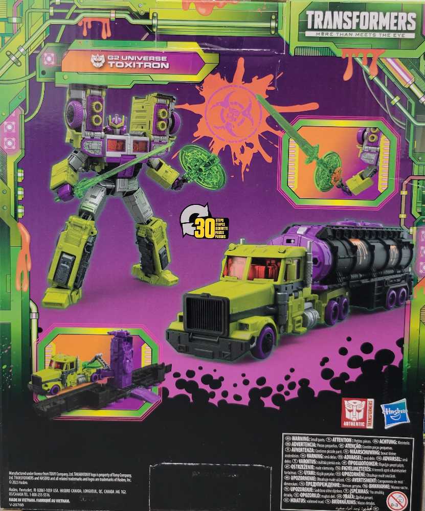Toxitron 1 Boxed - Hasbro (Legacy Evolution G2 Universe) action figure collectible - Main Image 3