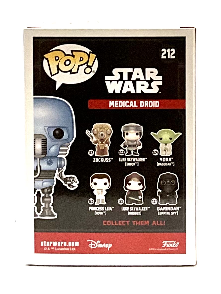 #212 Medical Droid  (Funko Pop!) action figure collectible [Barcode 889698147897] - Main Image 2