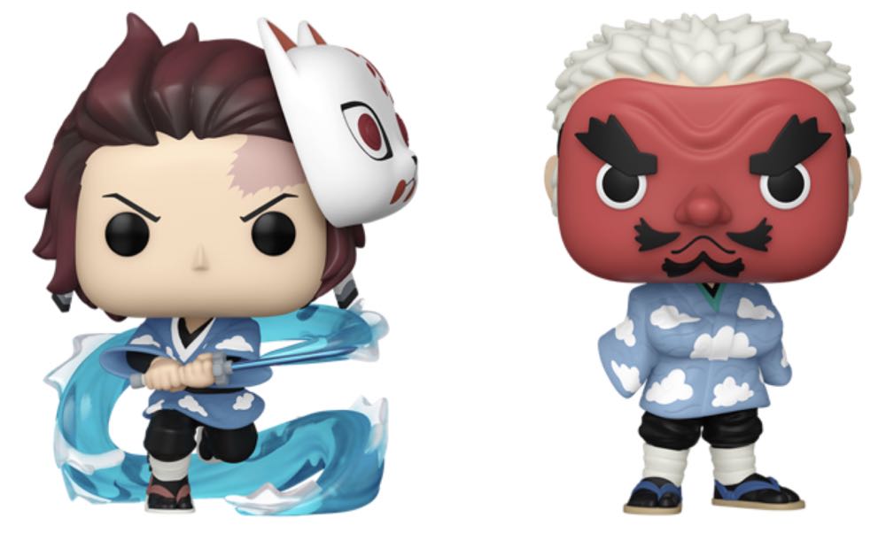 Tanjiro Kamado & Sakonji Urokodaki (Demon Slayer) 2 Pack / 2023 Summer Convention Limited Edition  action figure collectible [Barcode 20083816] - Main Image 1